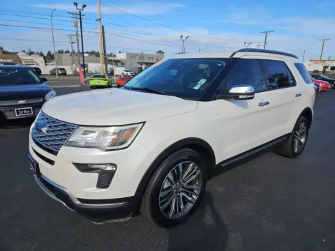Another view of 2019 Ford Explorer Platinum Sport Utility 4D for sale in Tacoma, WA at All American Motors