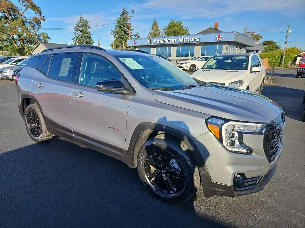 Gray 2023 GMC Terrain AT4 Sport Utility 4D for sale in Tacoma, WA