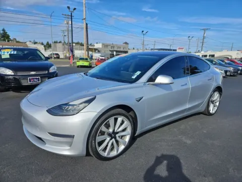 Another view of 2018 Tesla Model 3 Long Range Sedan 4D for sale in Tacoma, WA at All American Motors