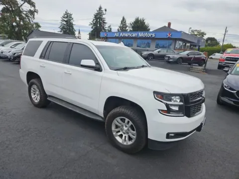 White 2019 Chevrolet Tahoe LT Sport Utility 4D for sale in Tacoma, WA
