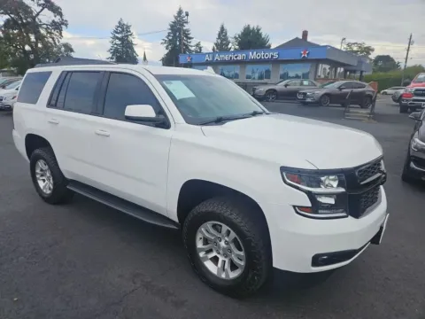 White 2019 Chevrolet Tahoe LT Sport Utility 4D for sale in Tacoma, WA