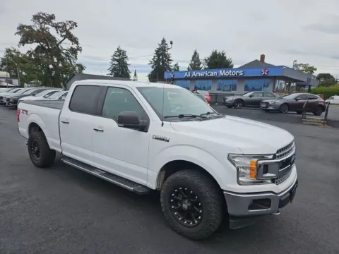 White 2018 Ford F-150 SuperCrew Cab XLT Pickup 4D 5 1/2 ft for sale in Tacoma, WA
