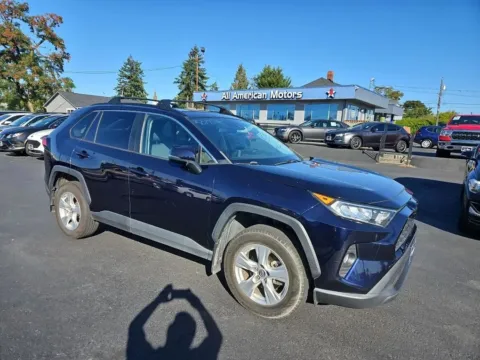 Blue 2019 Toyota RAV4 XLE Sport Utility 4D for sale in Tacoma, WA