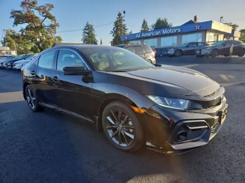 Black 2020 Honda Civic EX Hatchback 4D for sale in Tacoma, WA