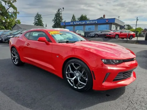 Red 2016 Chevrolet Camaro LT Coupe 2D for sale in Tacoma, WA