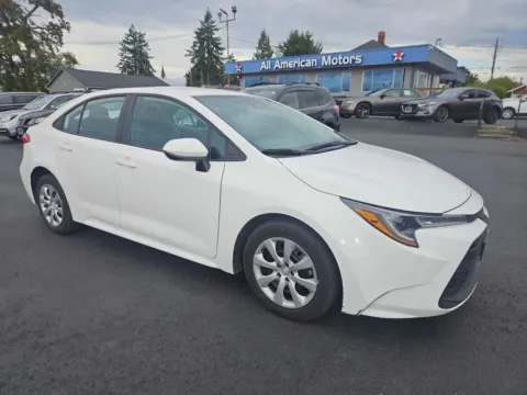 White 2024 Toyota Corolla LE Sedan 4D for sale in Tacoma, WA