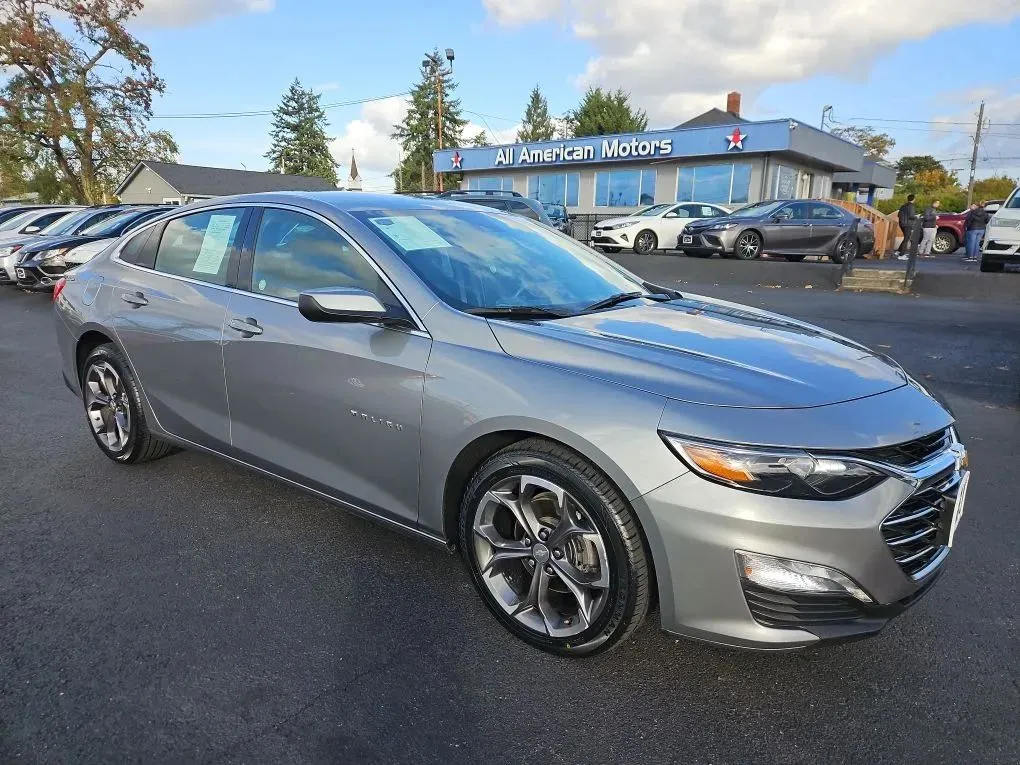 Gray 2023 Chevrolet Malibu 1LT Sedan 4D for sale in Tacoma, WA