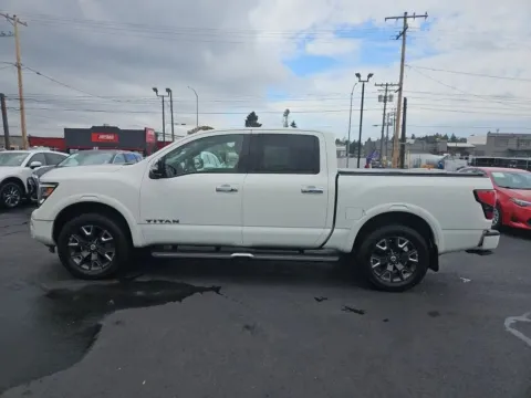 More photos of 2021 Nissan Titan Crew Cab Platinum Reserve Pickup 4D 5 1/2 ft at All American Motors, WA