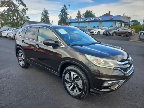 Brown 2016 Honda CR-V Touring Sport Utility 4D for sale in Tacoma, WA