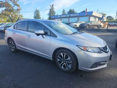 Silver 2015 Honda Civic EX Sedan 4D for sale in Tacoma, WA