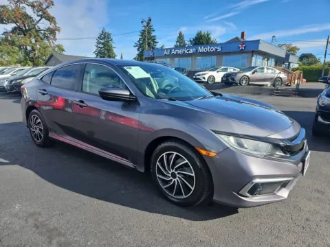 Gray 2020 Honda Civic LX Sedan 4D for sale in Tacoma, WA