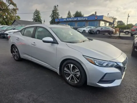 Silver 2020 Nissan Sentra SV Sedan 4D for sale in Tacoma, WA