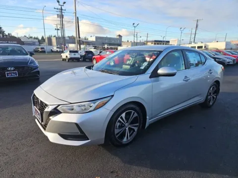 Another view of 2020 Nissan Sentra SV Sedan 4D for sale in Tacoma, WA at All American Motors