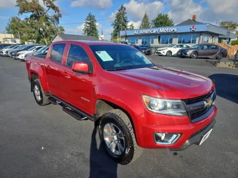 Red 2015 Chevrolet Colorado Crew Cab Z71 Pickup 4D 5 ft for sale in Tacoma, WA