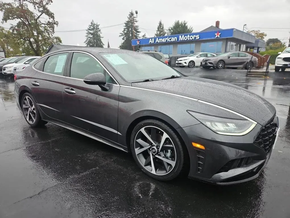 Gray 2022 Hyundai Sonata SEL Plus Sedan 4D for sale in Tacoma, WA