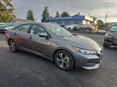 Gray 2021 Nissan Sentra SV Sedan 4D for sale in Tacoma, WA