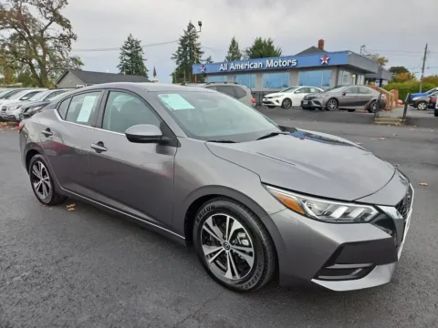 Gray 2021 Nissan Sentra SV Sedan 4D for sale in Tacoma, WA
