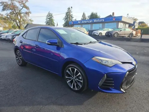 Blue 2019 Toyota Corolla XSE Sedan 4D for sale in Tacoma, WA