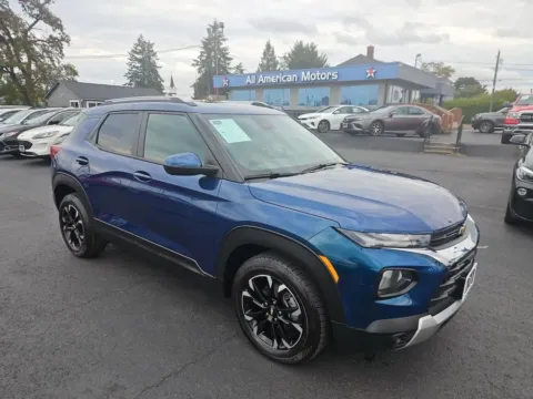 Blue 2021 Chevrolet Trailblazer LT Sport Utility 4D for sale in Tacoma, WA