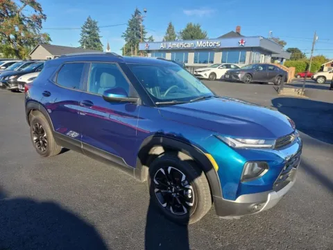 Blue 2021 Chevrolet Trailblazer LT Sport Utility 4D for sale in Tacoma, WA