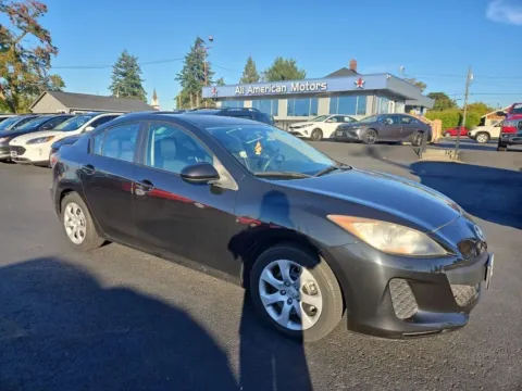Black 2012 MAZDA MAZDA3 i Sport Sedan 4D for sale in Tacoma, WA