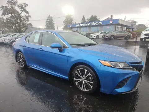 Red 2019 Toyota Camry SE Sedan 4D for sale in Tacoma, WA