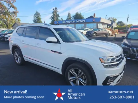 White 2018 Volkswagen Atlas SEL 4Motion Sport Utility 4D for sale in Tacoma, WA