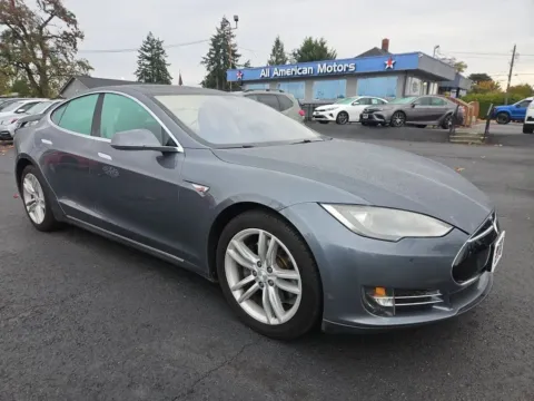 Gray 2014 Tesla Model S 85D Sedan 4D for sale in Tacoma, WA