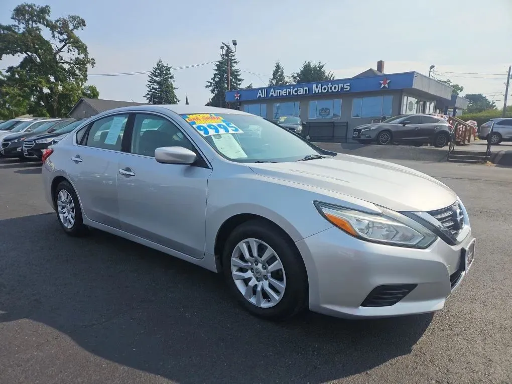 Silver 2016 Nissan Altima 2.5 S Sedan 4D for sale in Tacoma, WA