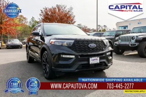 Black 2021 Ford Explorer ST for sale in Chantilly, VA