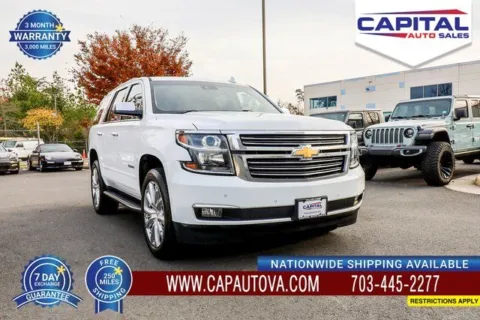 White 2019 Chevrolet Tahoe Premier for sale in Chantilly, VA