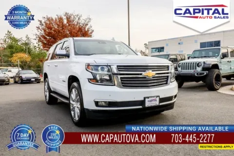 White 2019 Chevrolet Tahoe Premier for sale in Chantilly, VA