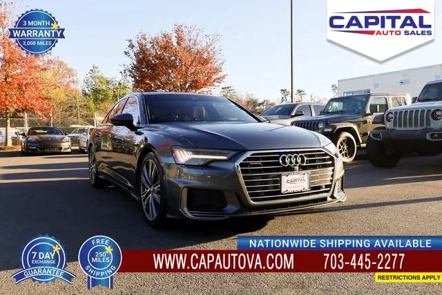 Gray 2019 Audi A6 3.0T Prestige for sale in Chantilly, VA