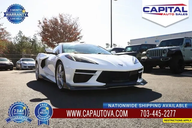 White 2022 Chevrolet Corvette Stingray for sale in Chantilly, VA