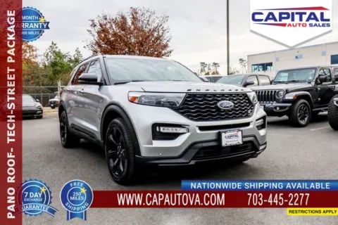 Silver 2020 Ford Explorer ST for sale in Chantilly, VA