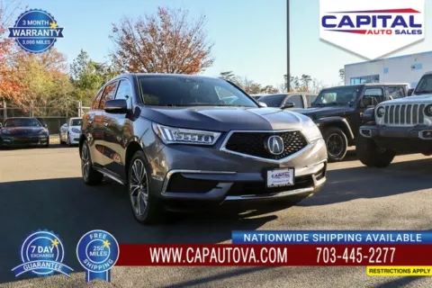 Gray 2020 Acura MDX Technology for sale in Chantilly, VA