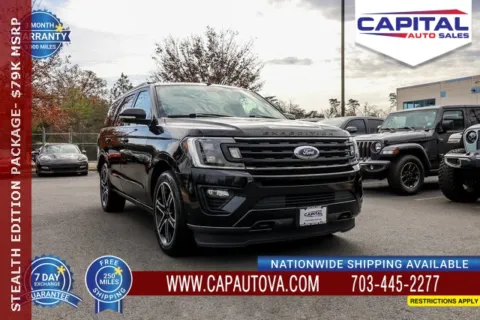 Black 2019 Ford Expedition Limited for sale in Chantilly, VA