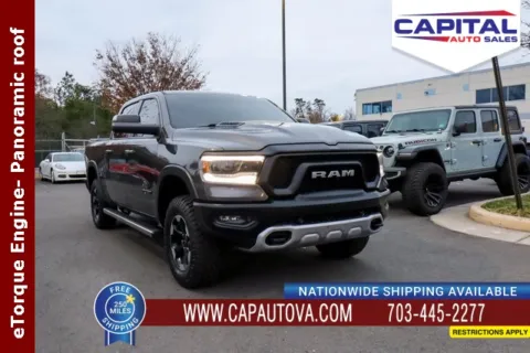 Gray 2019 Ram 1500 Rebel for sale in Chantilly, VA