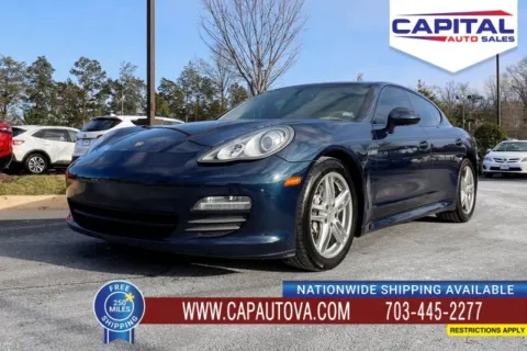 Blue 2012 Porsche Panamera 4 for sale in Chantilly, VA