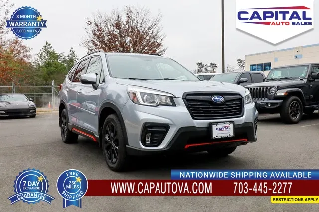 Silver 2020 Subaru Forester Sport for sale in Chantilly, VA