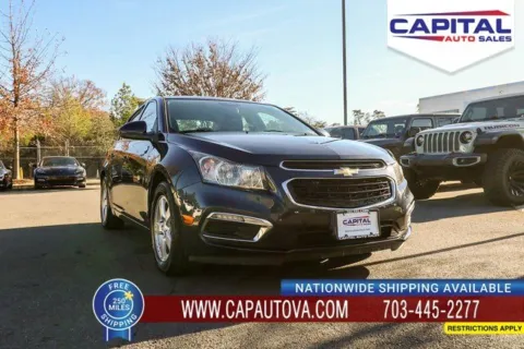 Blue 2016 Chevrolet Cruze Limited 1LT for sale in Chantilly, VA