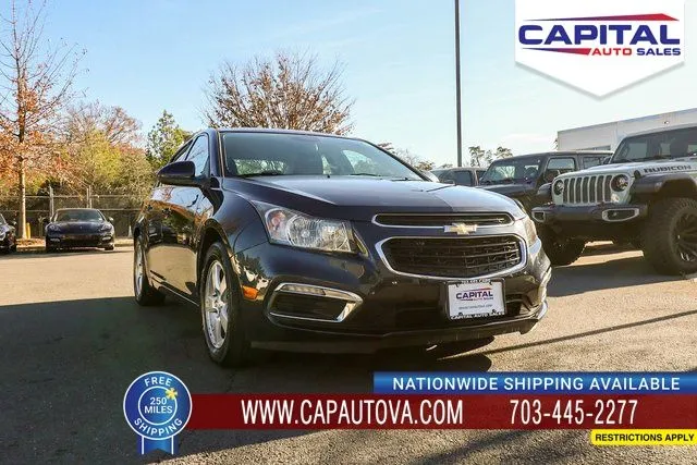 Blue 2016 Chevrolet Cruze Limited 1LT for sale in Chantilly, VA