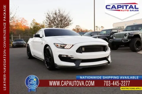 White 2018 Ford Mustang Shelby GT350 for sale in Chantilly, VA
