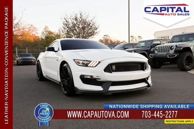 White 2018 Ford Mustang Shelby GT350 for sale in Chantilly, VA