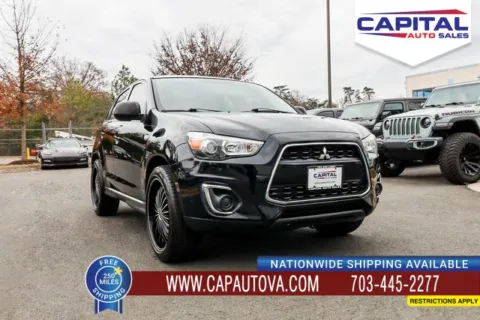 Black 2014 Mitsubishi Outlander Sport ES for sale in Chantilly, VA
