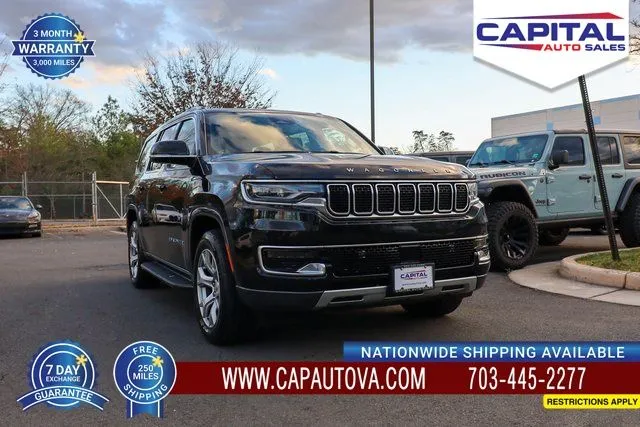 Black 2022 Jeep Wagoneer Series II for sale in Chantilly, VA