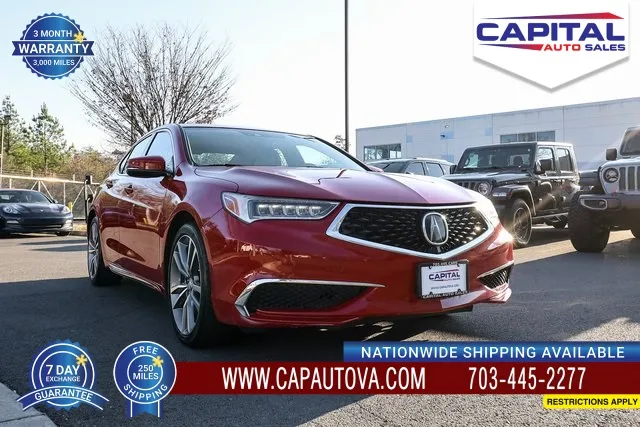 Red 2019 Acura TLX 3.5L Technology Pkg for sale in Chantilly, VA
