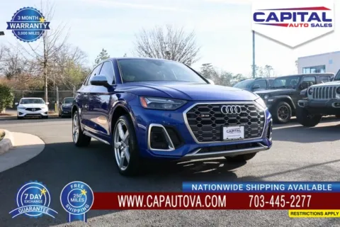 Blue 2022 Audi SQ5 Sportback Premium Plus for sale in Chantilly, VA