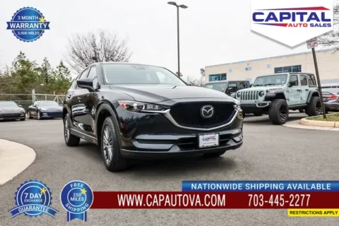 Black 2021 Mazda CX-5 Touring for sale in Chantilly, VA