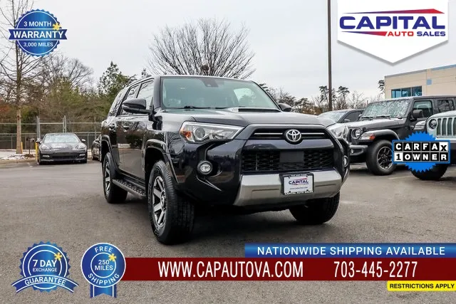Black 2021 Toyota 4Runner TRD Off-Road Premium for sale in Chantilly, VA
